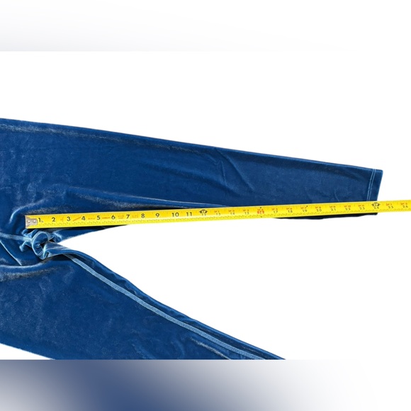 Beyond Yoga Blue Leggings High Waist Stretch velvet - Picture 10 of 12